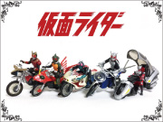 仮面ライダー バイク5台セット ライダークロニクルズ　サイクロン